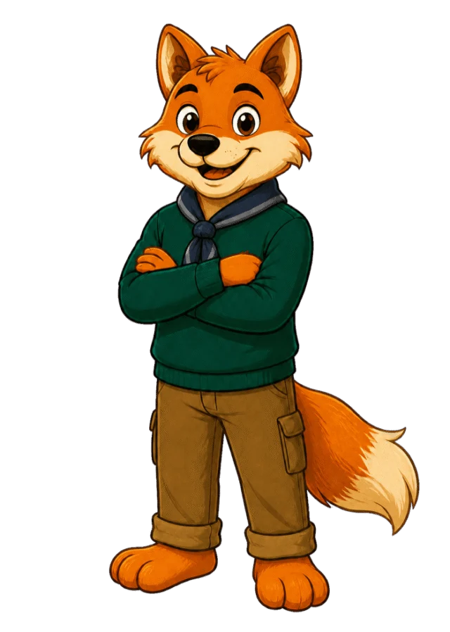 Scouts mascot character