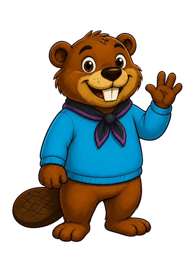 Beavers mascot character